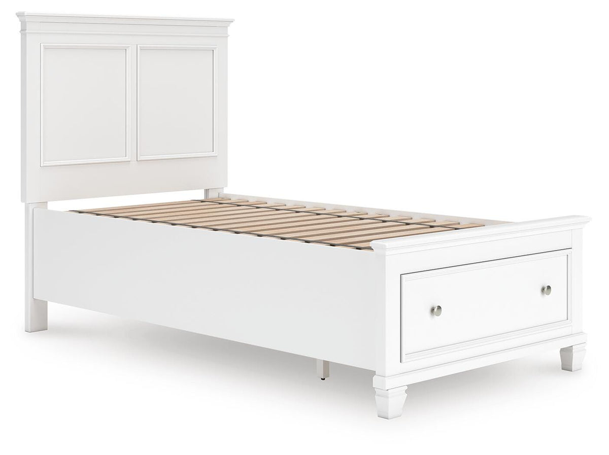 J&M Furniture - Ashley Furniture - Fortman Twin Panel Storage Bed - Twin Panel Storage Bed - B680B24
