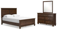 J&M Furniture - Ashley Furniture - Danabrin Queen Panel Bed, Dresser and Mirror - Queen Panel Bed, Dresser and Mirror - B685B3