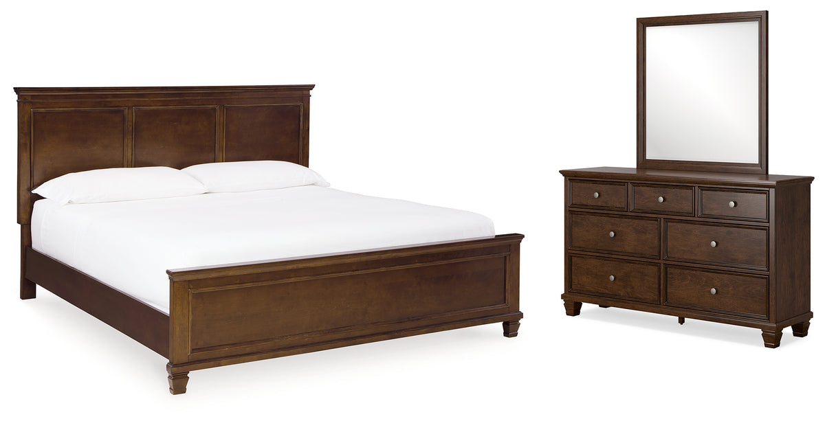 J&M Furniture - Ashley Furniture - Danabrin King Panel Bed, Dresser and Mirror - King Panel Bed, Dresser and Mirror - B685B12
