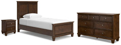 J&M Furniture - Ashley Furniture - Danabrin Twin Panel Bed, Dresser and Nightstand - Twin Panel Bed, Dresser and Nightstand - B685B29