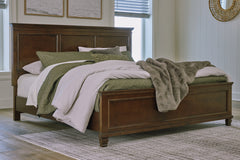 J&M Furniture - Ashley Furniture - Danabrin California King Panel Bed - California King Panel Bed / Brown - B685B5