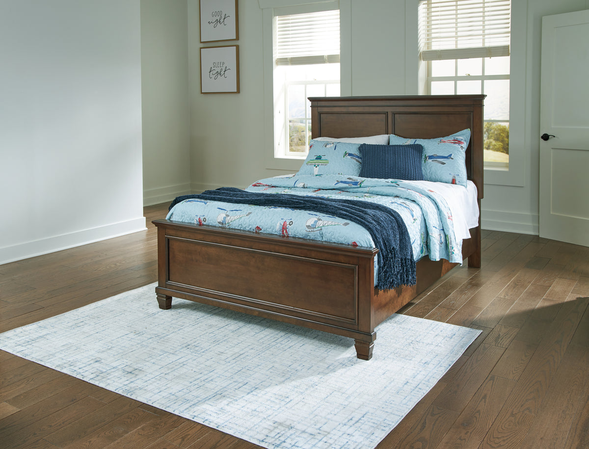 J&M Furniture - Ashley Furniture - Danabrin Full Panel Bed - Full Panel Bed / Brown - B685B8