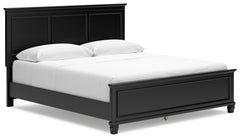 J&M Furniture - Ashley Furniture - Lanolee California King Panel Bed - California King Panel Bed / Black - B687B9