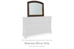 J&M Furniture - Ashley Furniture - Porter Bedroom Mirror - Bedroom Mirror / Rustic Brown - B697-36