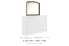 J&M Furniture - Ashley Furniture - Lettner Bedroom Mirror - Bedroom Mirror / Light Gray - B733-36