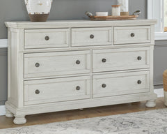 J&M Furniture - Ashley Furniture - Robbinsdale Dresser - Dresser / Antique White - B742-31