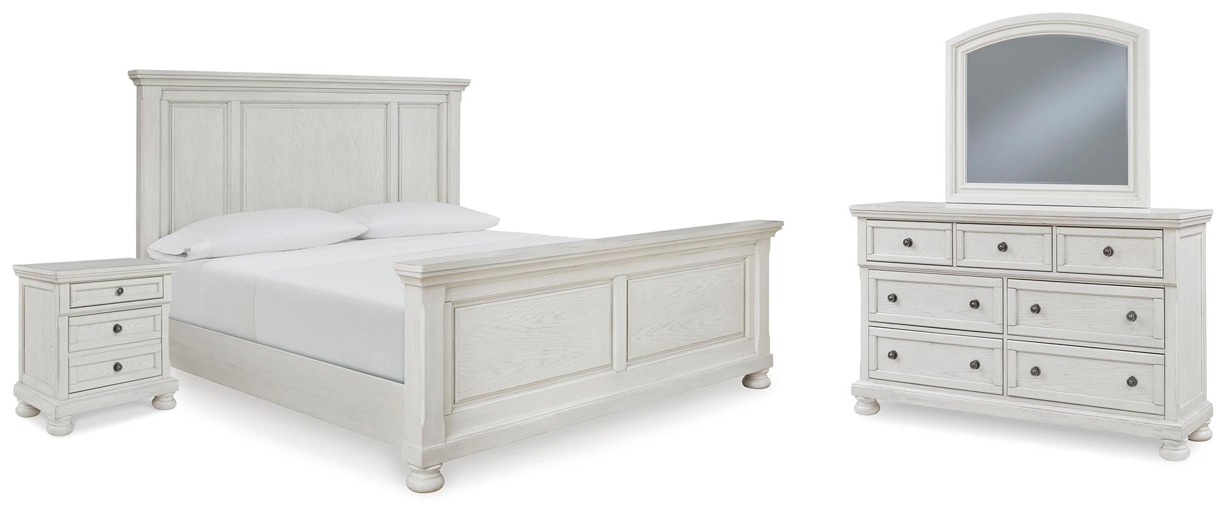 J&M Furniture - Ashley Furniture - Robbinsdale Queen Panel Bed, Dresser, Mirror and Nightstand - Queen Panel Bed, Dresser, Mirror and Nightstand - B742B40