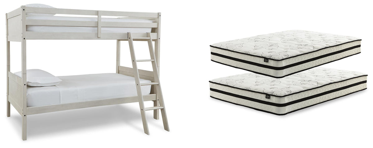 J&M Furniture - Ashley Furniture - Robbinsdale Bunk Bed and Mattresses - Bunk Bed and Mattresses - B742B45