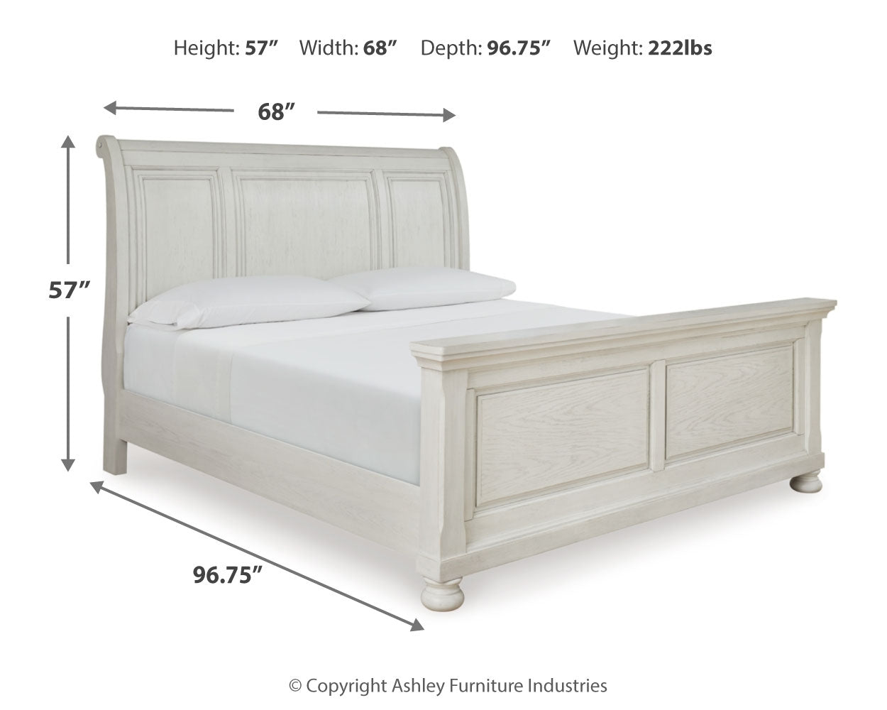 Robbinsdale Queen Sleigh Bed