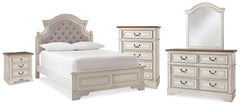 J&M Furniture - Ashley Furniture - Realyn Full Panel Bed, Dresser, Mirror, Chest and Nightstand - Full Panel Bed, Dresser, Mirror, Chest and Nightstand - B743B81