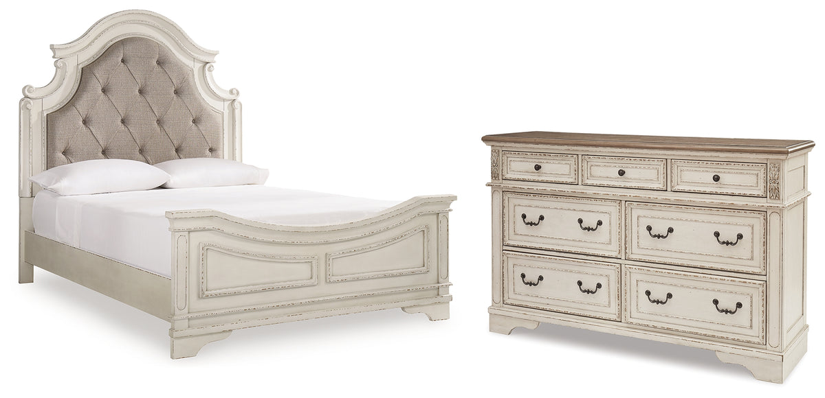 J&M Furniture - Ashley Furniture - Realyn Queen Panel Bed and Dresser - Queen Panel Bed and Dresser - B743B72