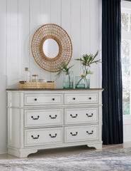 J&M Furniture - Ashley Furniture - Blendon Dresser - Dresser / Two-tone - B747-31
