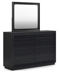 Londer Queen Panel Bed, Dresser and Mirror