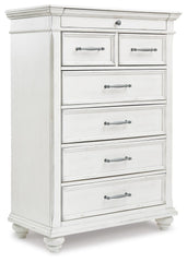 Kanwyn King Panel Storage Bed, Chest and Nightstand