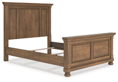 J&M Furniture - Ashley Furniture - Feddinger Queen Panel Bed - Queen Panel Bed / Medium Brown - PCB779B2