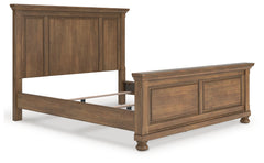 J&M Furniture - Ashley Furniture - Feddinger California King Panel Bed - California King Panel Bed / Medium Brown - PCB779B7