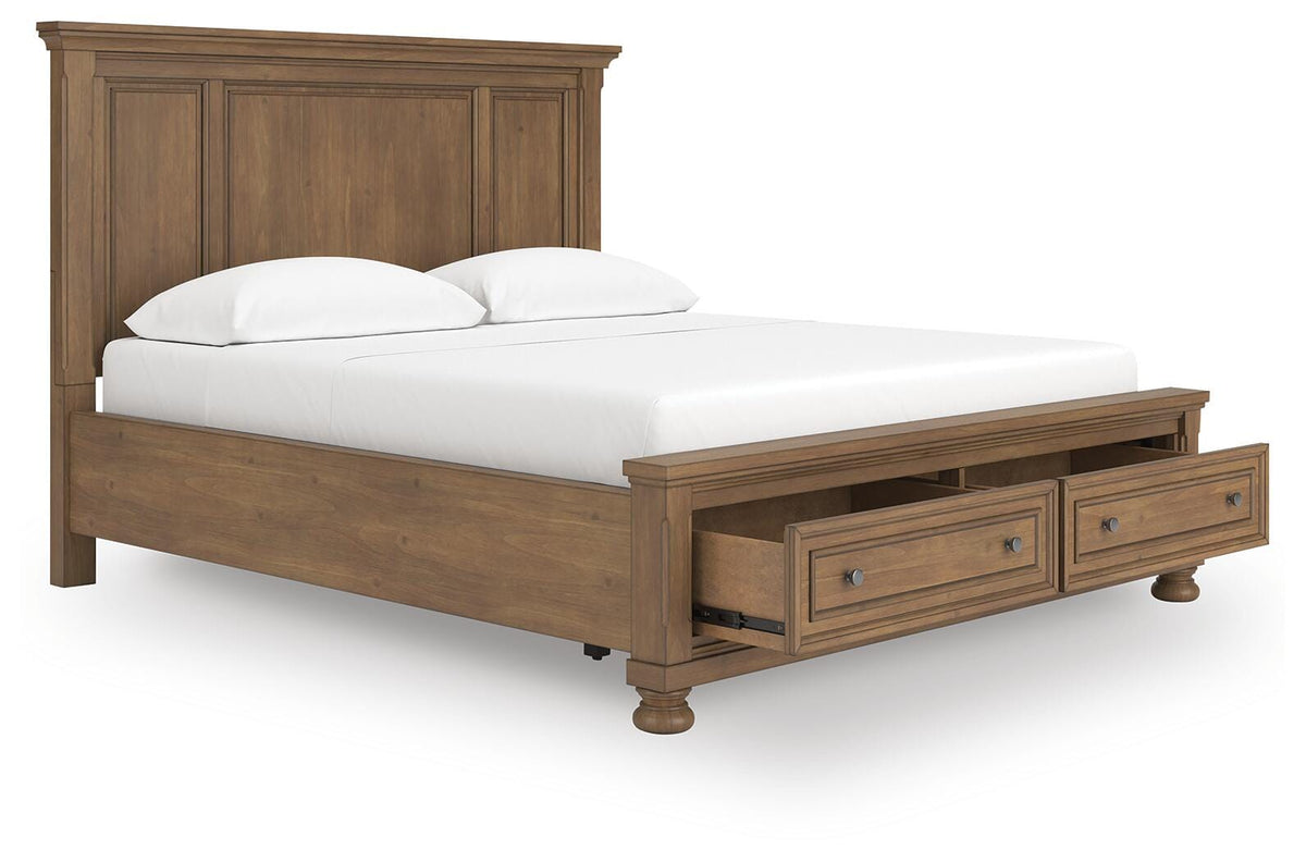 J&M Furniture - Ashley Furniture - Feddinger California King Panel Storage Bed - California King Panel Storage Bed - PCB779B13