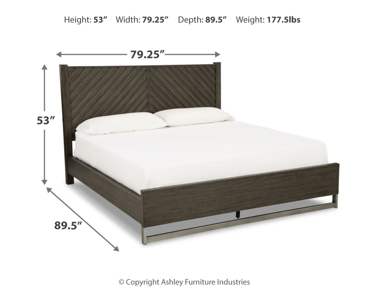 Arkenton California King Panel Bed