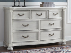 J&M Furniture - Ashley Furniture - Montelaine Dresser - Dresser / Antique White - B795-31
