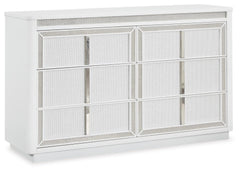 Chalanna Queen Storage Bed, Dresser and 2 Nightstands