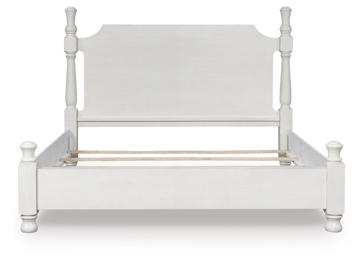 J&M Furniture - Ashley Furniture - Rowlenstown King Poster Bed - King Poster Bed - PCB823B4
