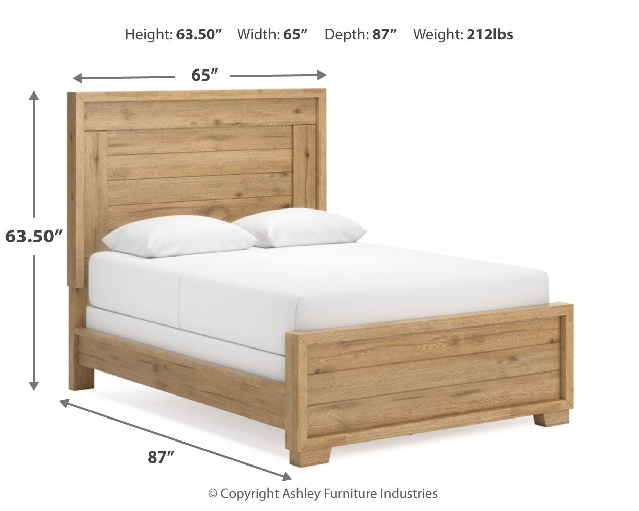 Galliden Queen Panel Bed