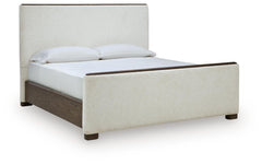 Radkin King Upholstered Panel Bed