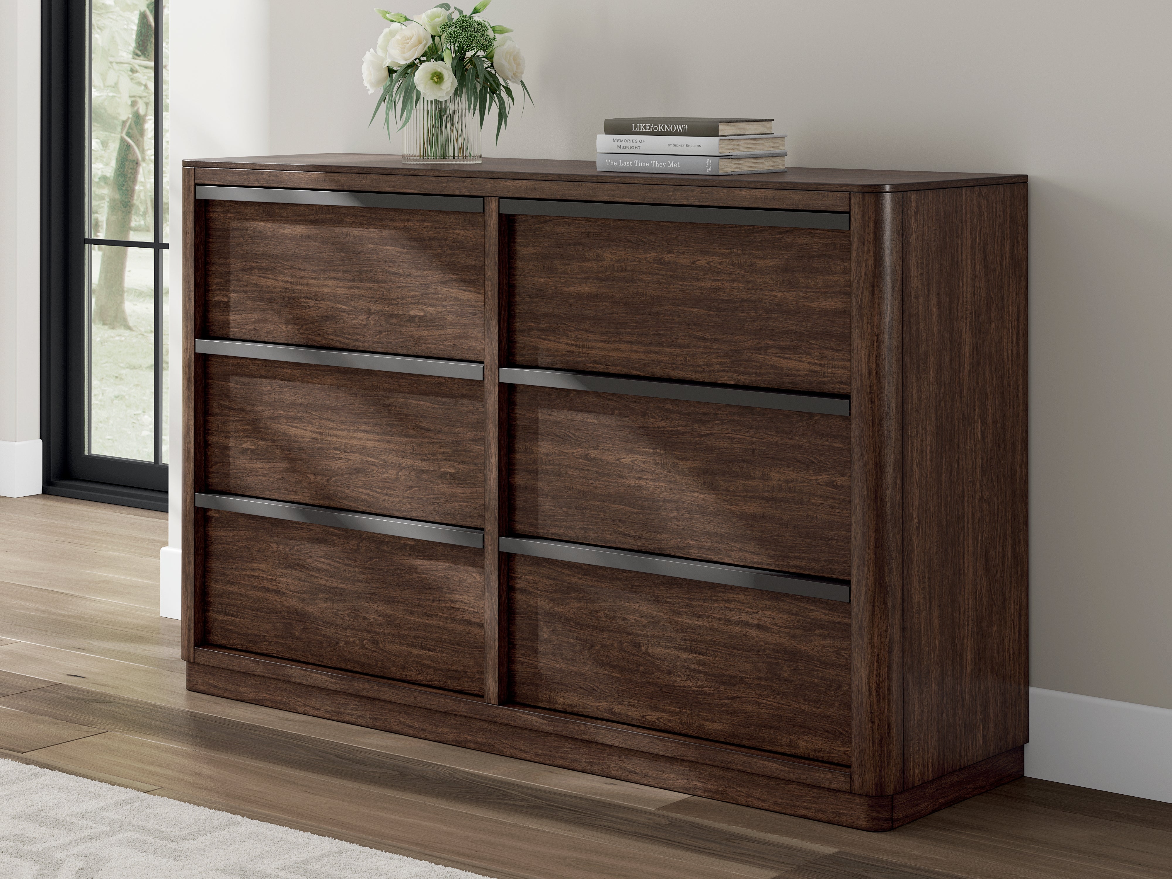 J&M Furniture - Ashley Furniture - Dilenno Dresser - Dresser / Dark Brown - PCB857-31