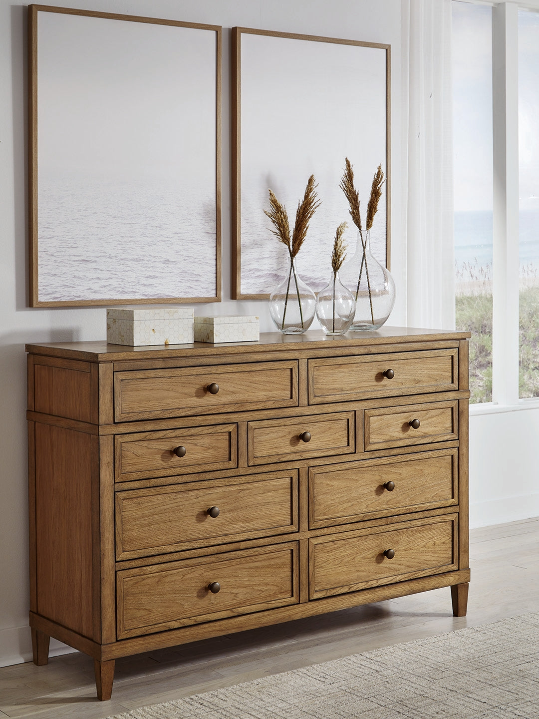 J&M Furniture - Ashley Furniture - Sharlance Dresser - Dresser / Brown - B895-31