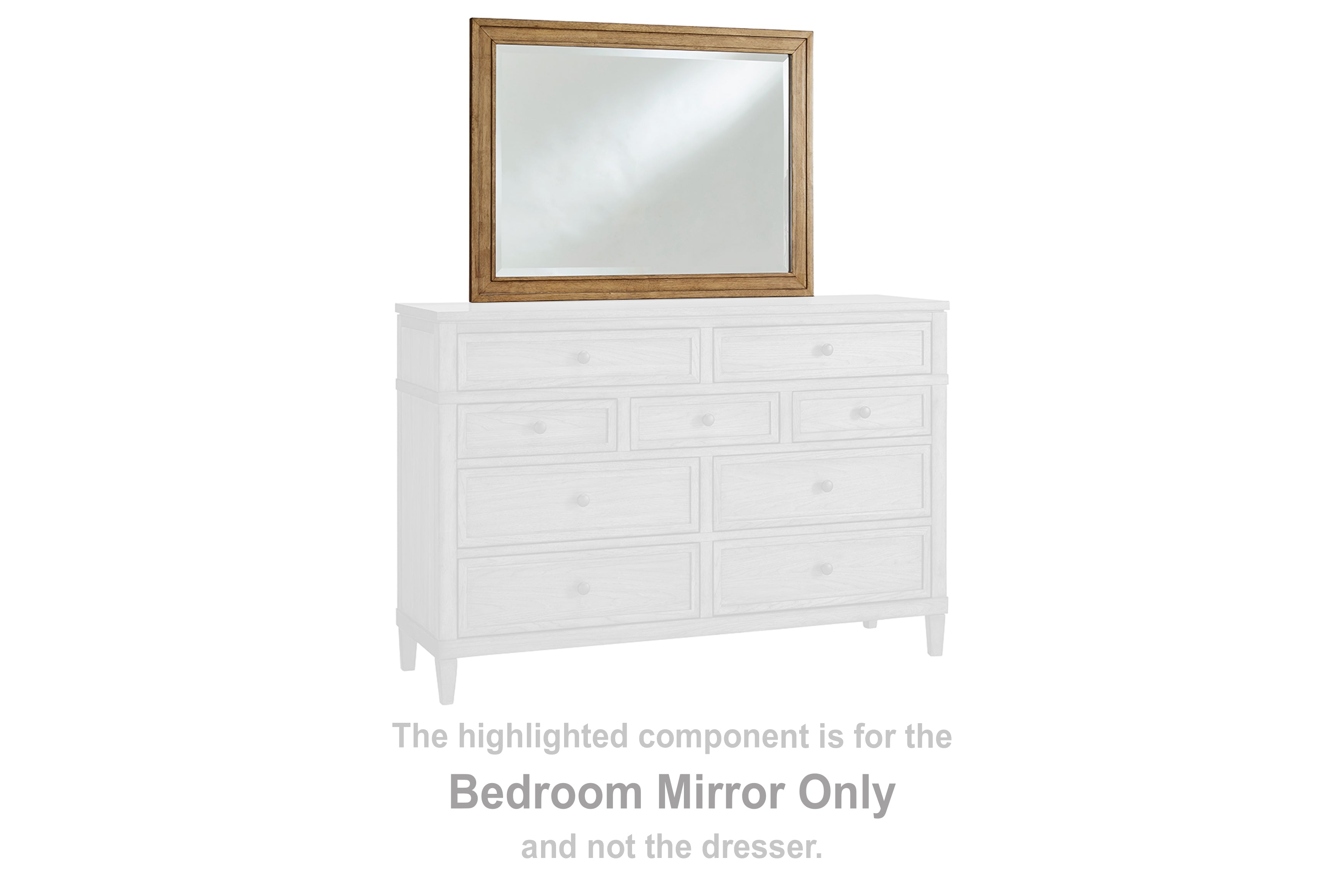J&M Furniture - Ashley Furniture - Sharlance Bedroom Mirror - Bedroom Mirror / Brown - B895-36