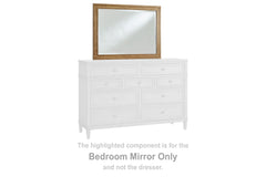 J&M Furniture - Ashley Furniture - Sharlance Bedroom Mirror - Bedroom Mirror / Brown - B895-36