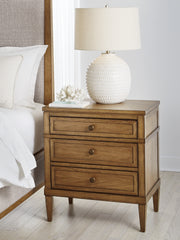 J&M Furniture - Ashley Furniture - Sharlance Nightstand - Three Drawer Night Stand / Brown - B895-93
