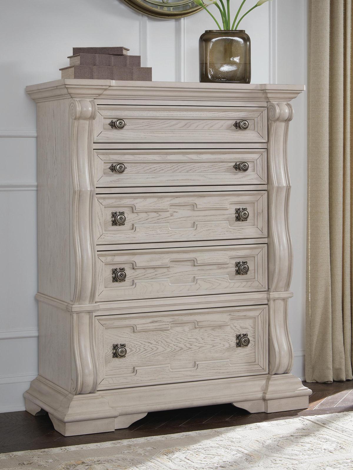 J&M Furniture - Ashley Furniture - Bruchandi Chest of Drawers - Five Drawer Chest - PCB948-46