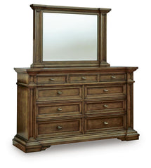Frantanna Queen Panel Bed, Dresser and Mirror