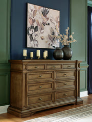 J&M Furniture - Ashley Furniture - Frantanna Dresser - Dresser / Brown - PCB949-31