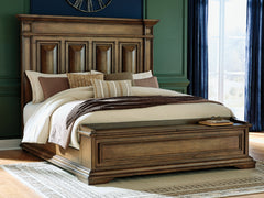 J&M Furniture - Ashley Furniture - Frantanna King Panel Storage Bed - King Panel Storage Bed / Brown - PCB949B8