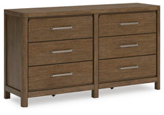 Cabalynn King Upholstered Bed, Dresser and 2 Nightstands