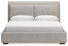 Cabalynn King Upholstered Bed and 2 Nightstands
