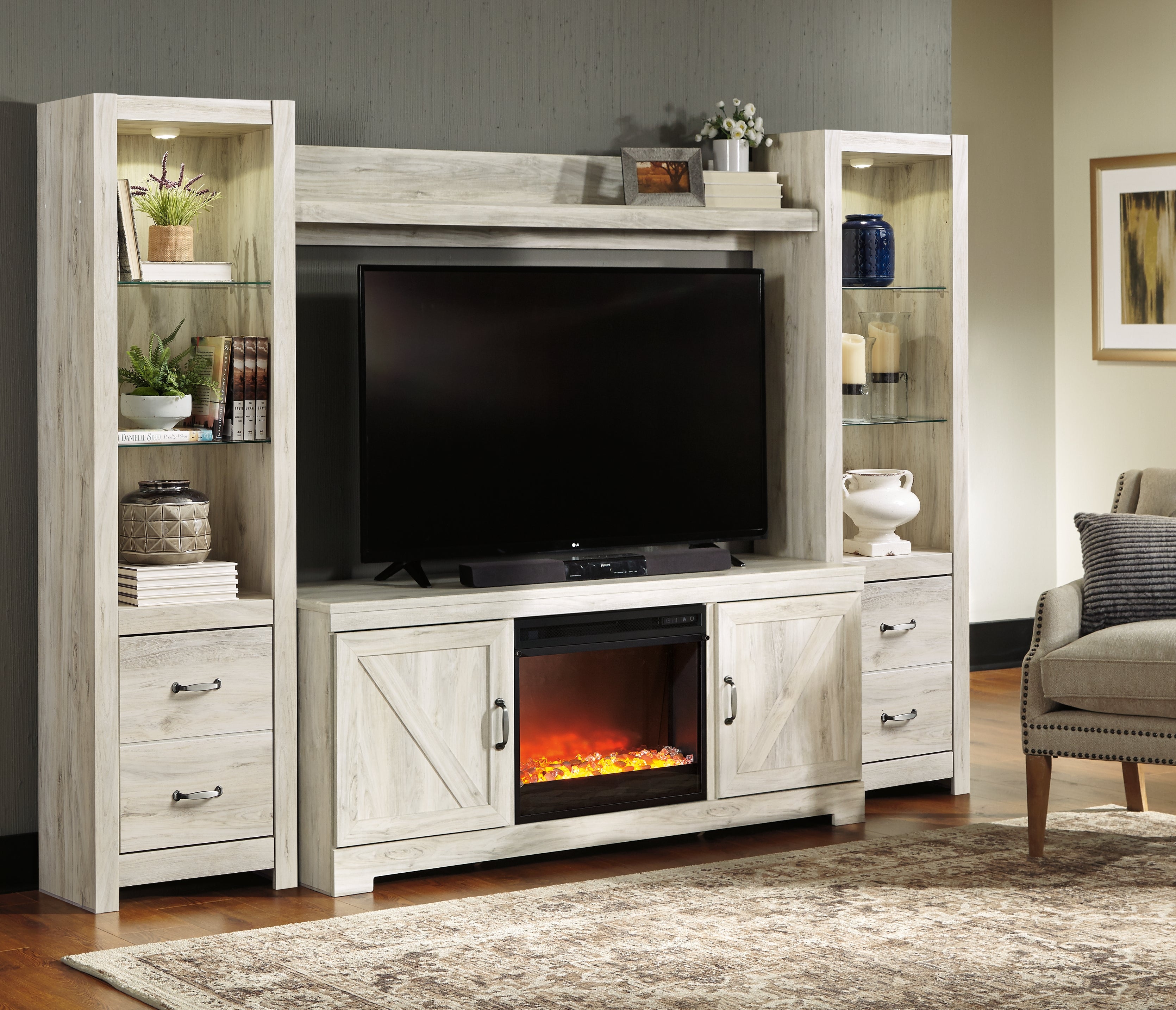 Bellaby Entertainment Center Ashley Furniture