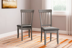 J&M Furniture - Ashley Furniture - Shullden Dining Chair (Set of 2) - Dining Chair (Set of 2) / Gray - D194-01X2
