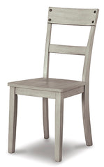 J&M Furniture - Ashley Furniture - Loratti Dining Chair (Set of 2) - Dining Chair (Set of 2) / Gray - D261-01X2