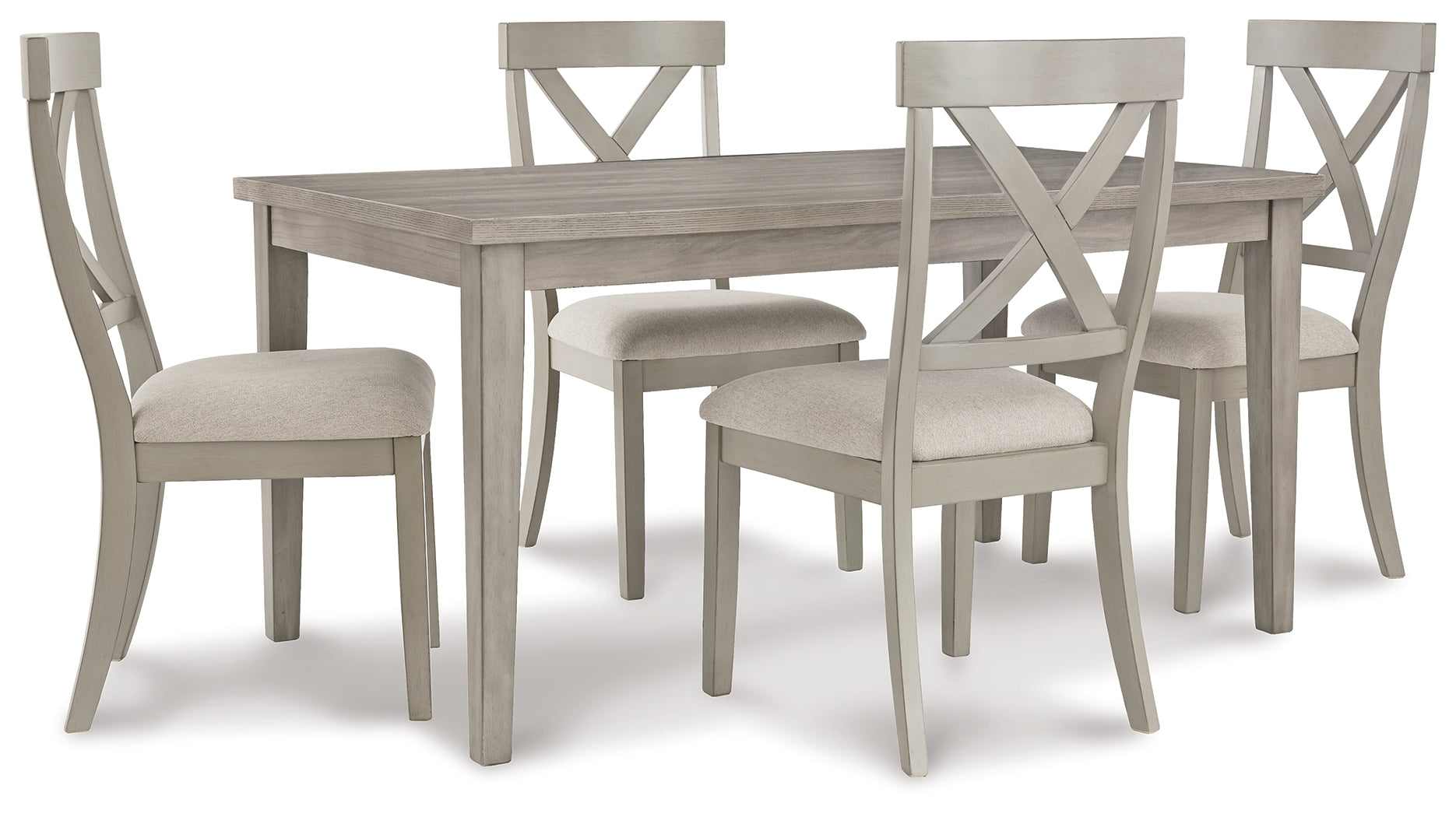 J&M Furniture - Ashley Furniture - Parellen Dining Table and 4 Chairs - Dining Table and 4 Chairs - D291D1