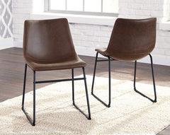 J&M Furniture - Ashley Furniture - Centiar Dining Chair (Set of 2) - Dining Chair (Set of 2) / Brown/Black - D372-01X2
