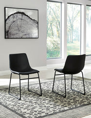 J&M Furniture - Ashley Furniture - Centiar Dining Chair (Set of 2) - Dining Chair (Set of 2) / Black - D372-06X2