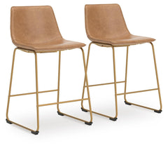 J&M Furniture - Ashley Furniture - Ciabori Counter Height Barstool (Set of 2) - Counter Height Barstool (Set of 2) - PCD373-324X2