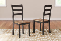J&M Furniture - Ashley Furniture - Gesthaven Dining Chair (Set of 2) - Dining Chair (Set of 2) / Natural/Brown - D396-01X2