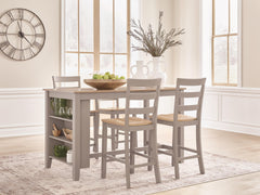 J&M Furniture - Ashley Furniture - Harperfeld Dining Table and 4 - Dining Table and 4 - PCD403D2