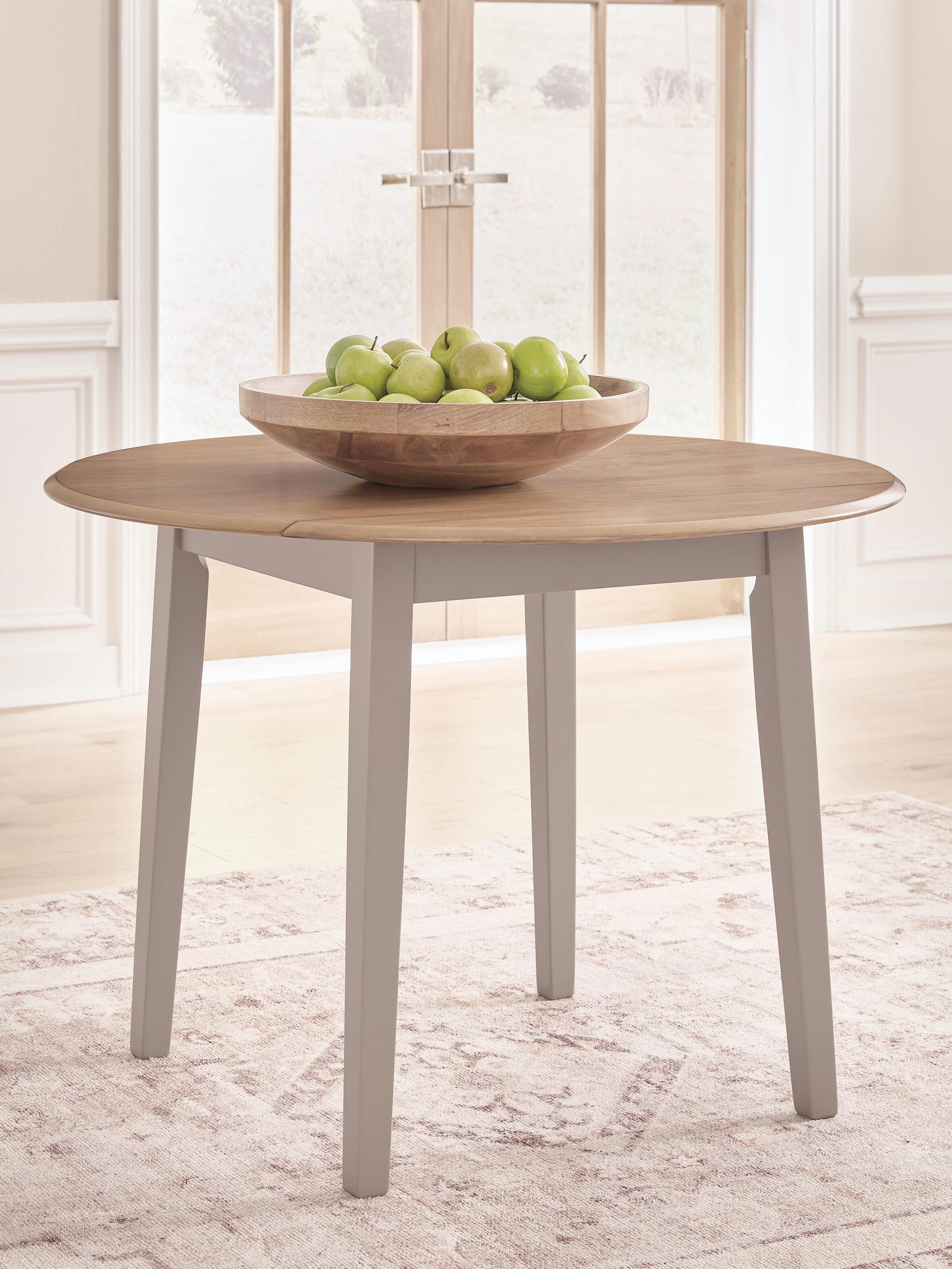 J&M Furniture - Ashley Furniture - Harperfeld Dining Drop Leaf Table - Round DRM Drop Leaf Table - PCD403-15