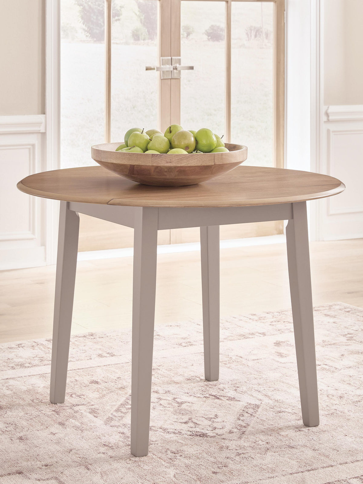 J&M Furniture - Ashley Furniture - Harperfeld Dining Drop Leaf Table - Round DRM Drop Leaf Table - PCD403-15
