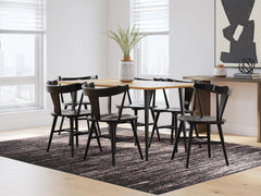 J&M Furniture - Ashley Furniture - Gretlynn Dining Table and 6 Chairs - Dining Table and 6 Chairs - D501D4